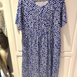 Floral Days Front Pocket Prairie Midi Dress